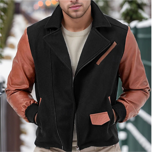 Men's Leather Winter Jacket Warm and Stylish – Jack