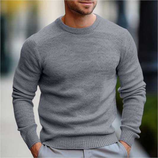 Casual Round Neck Sweater for Men – Ryan