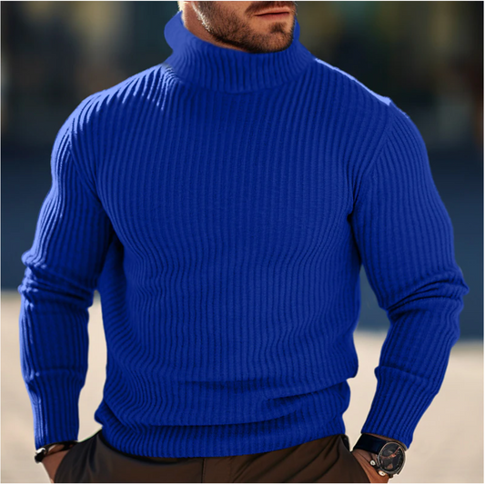 Men's Turtleneck Sweater for a Sophisticated Look – Scott