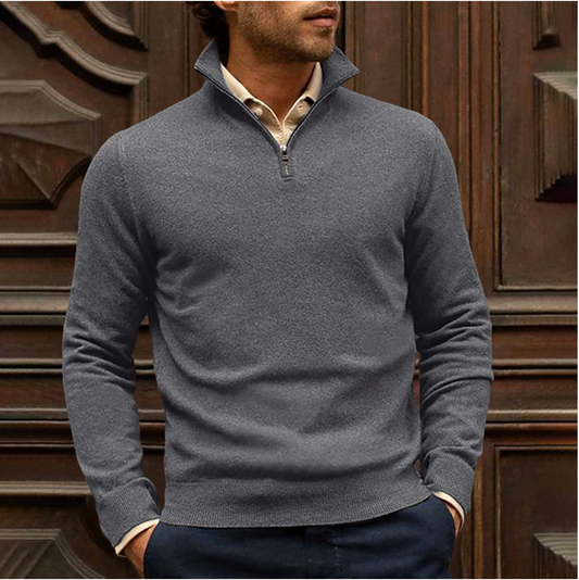 Men's Zip-Up Sweater for Everyday Comfort – Ramses