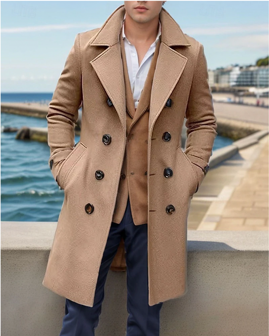 Water-Repellent Trench Coat for Men – Benjamin