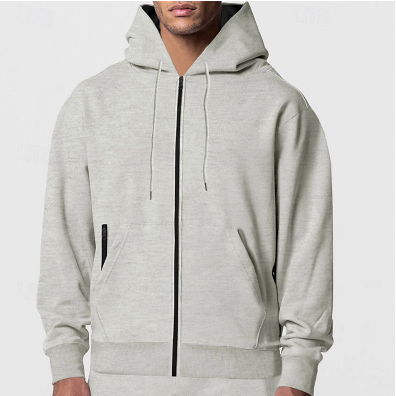 Full Zip Fleece Hoodie for Men – Barnaby
