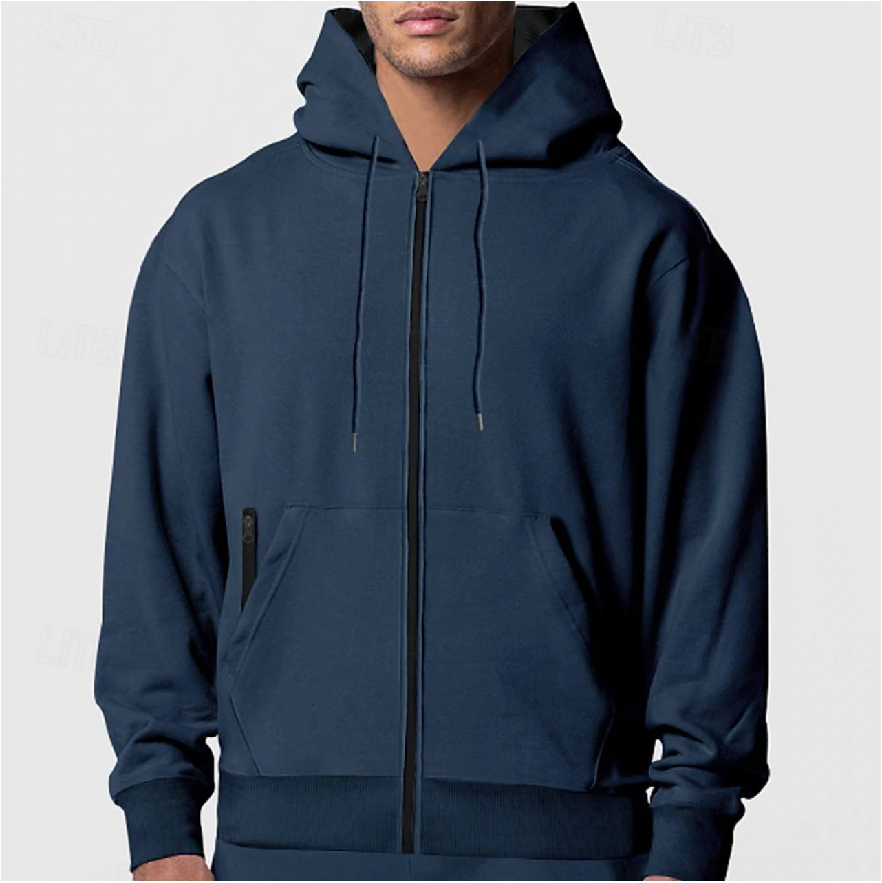 Full Zip Fleece Hoodie for Men – Barnaby