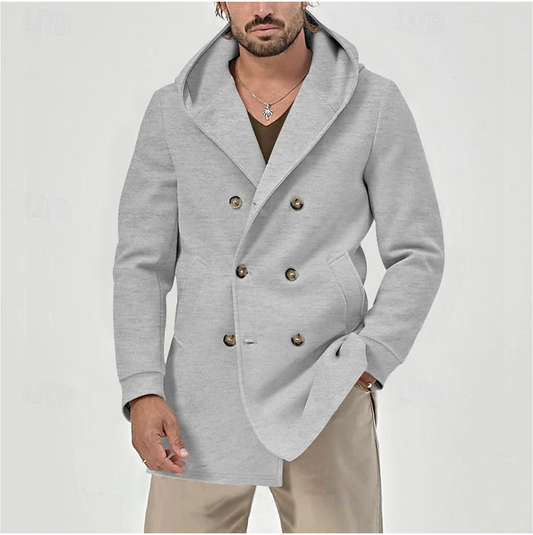 Soft Winter Trench Coat for Men – Alexander