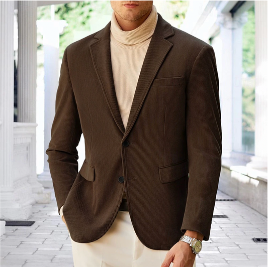 Men's Vintage Corduroy Blazer for Casual & Formal Wear – Henry