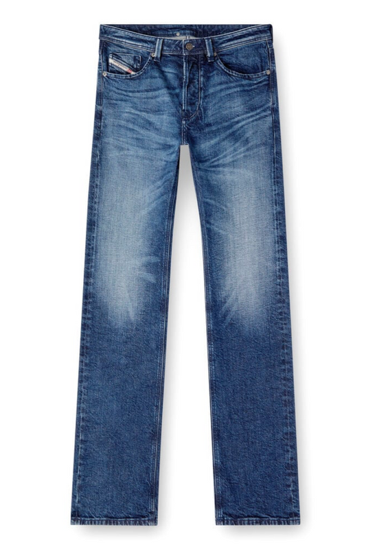 Straight Leg Jeans Dark Blue – Classic Fit for Comfort – Jason