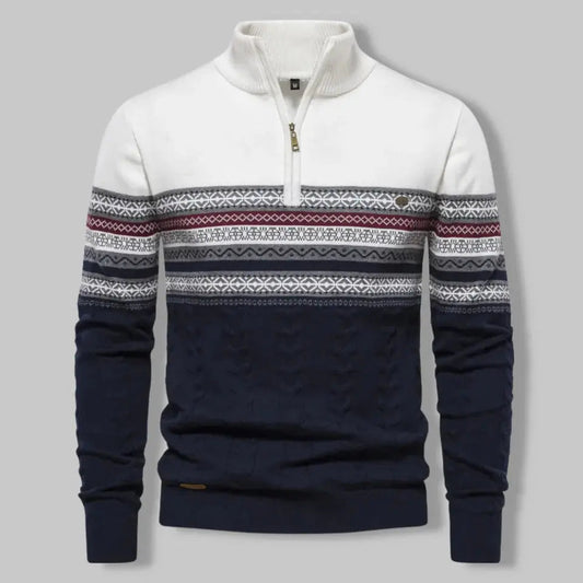 Chic Quarter Zip Sweater