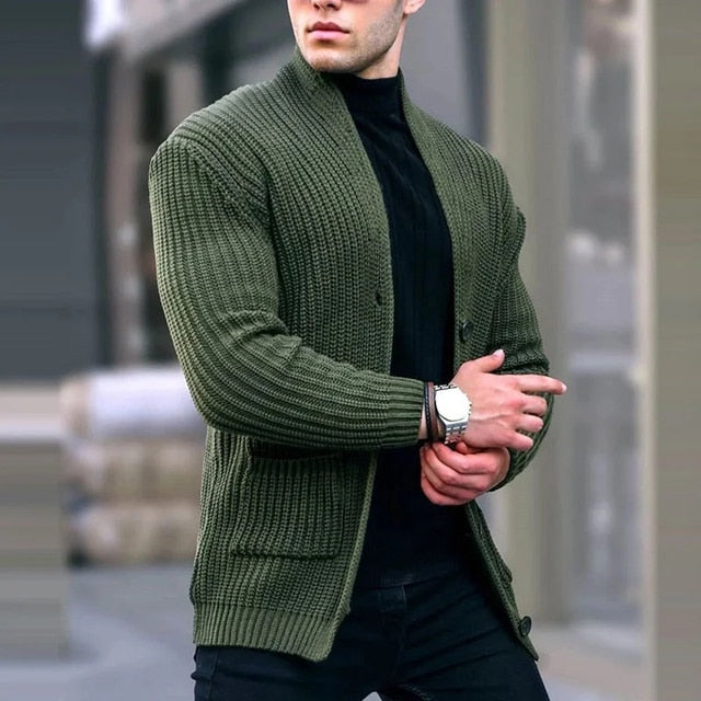 Knitted Slim-Fit Vest for Layering – Enzo