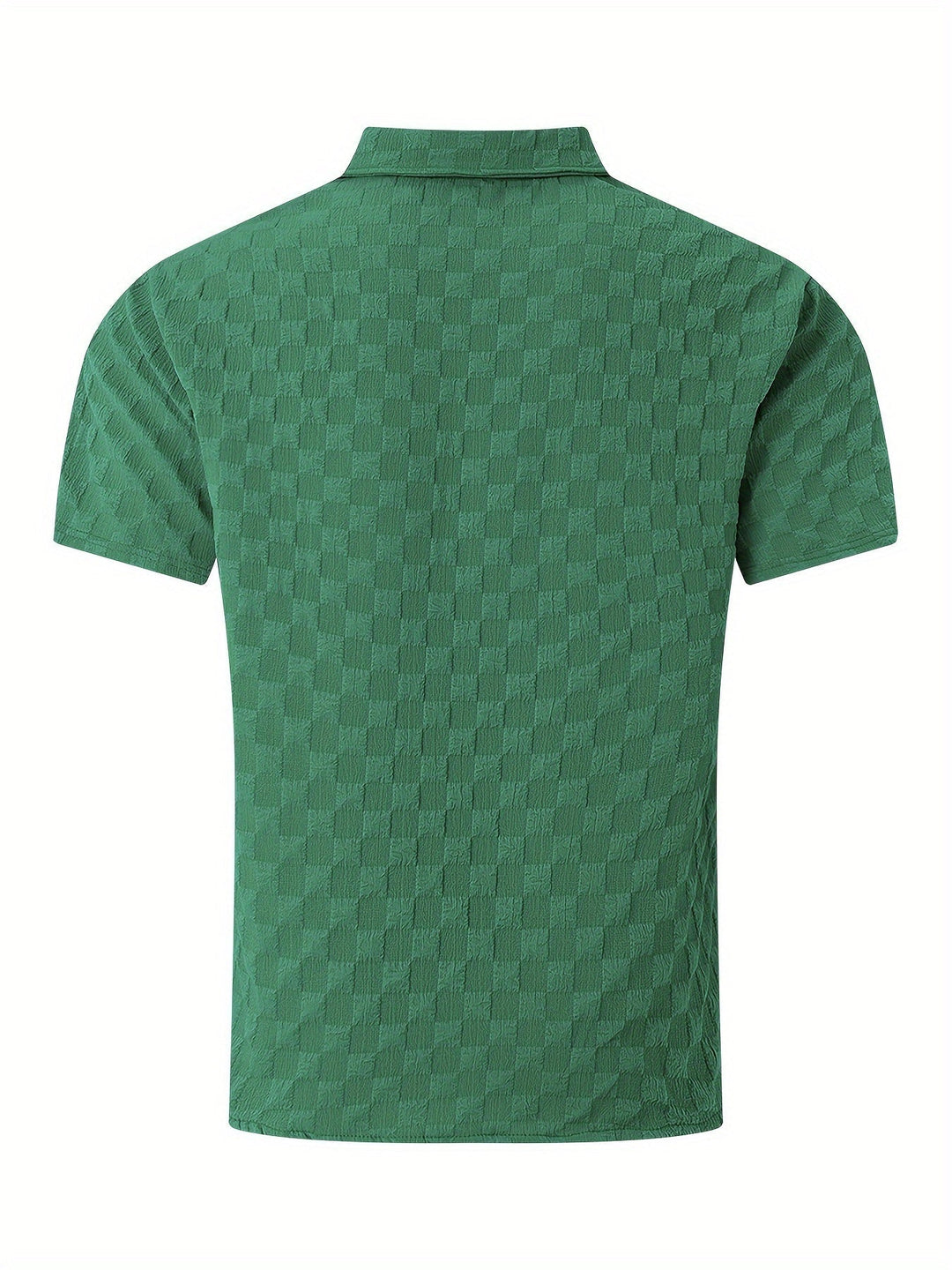 Men's Short Sleeve Mesh Texture Summer Shirt – John