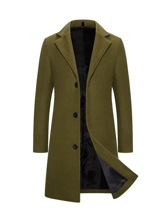 Men's Classic Trench Coat for Fall and Winter – Adrian
