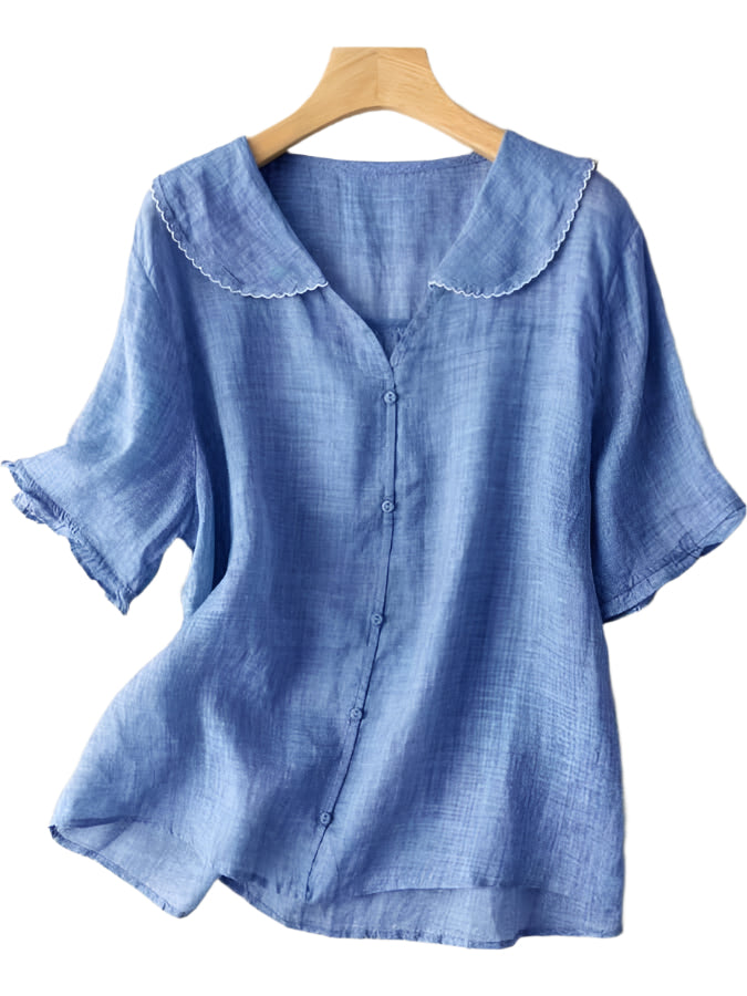 Mélia | Short Sleeve Blouse