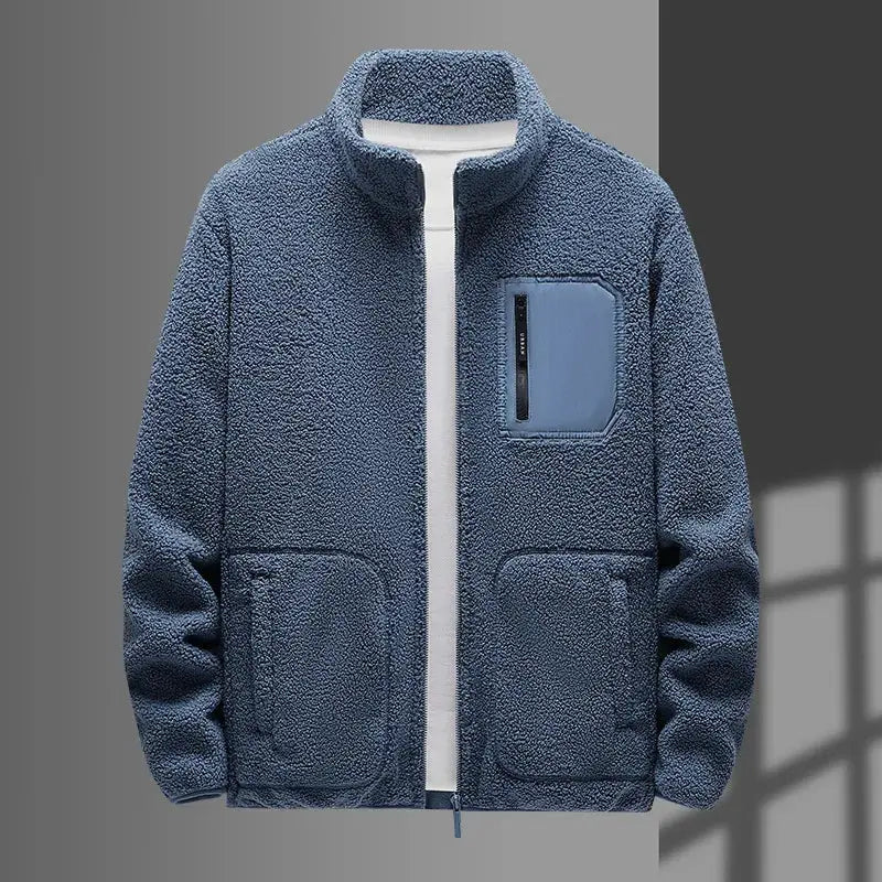 Bold zip-up Fleece Jacket