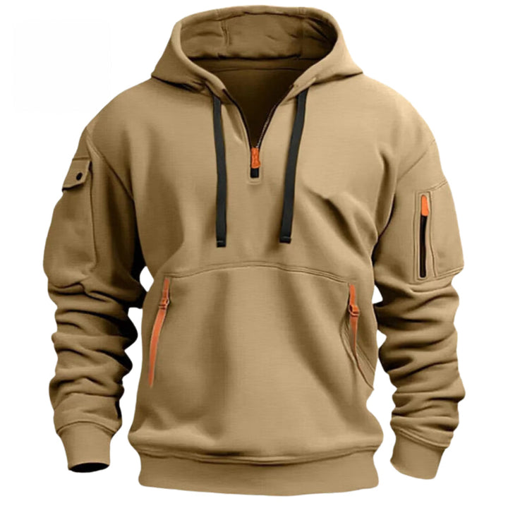 Men's Tactical Half-Zip Hoodie